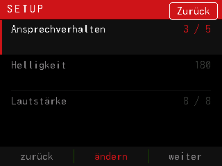 Einstellungen
